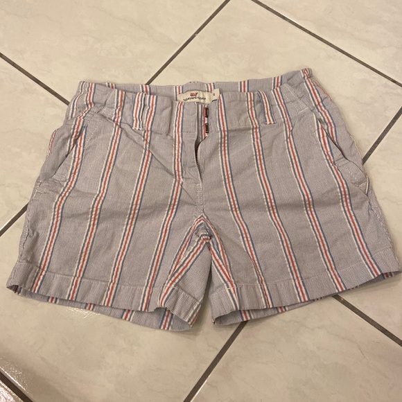 Pants - Womens Vineyard Vines, Red White and Blue, Shorts Size 0